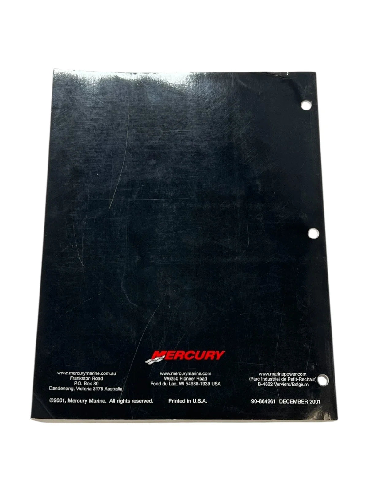 Service Manual for Mercury MerCruiser 4.3L MPI Gasoline Engines (90-864261)