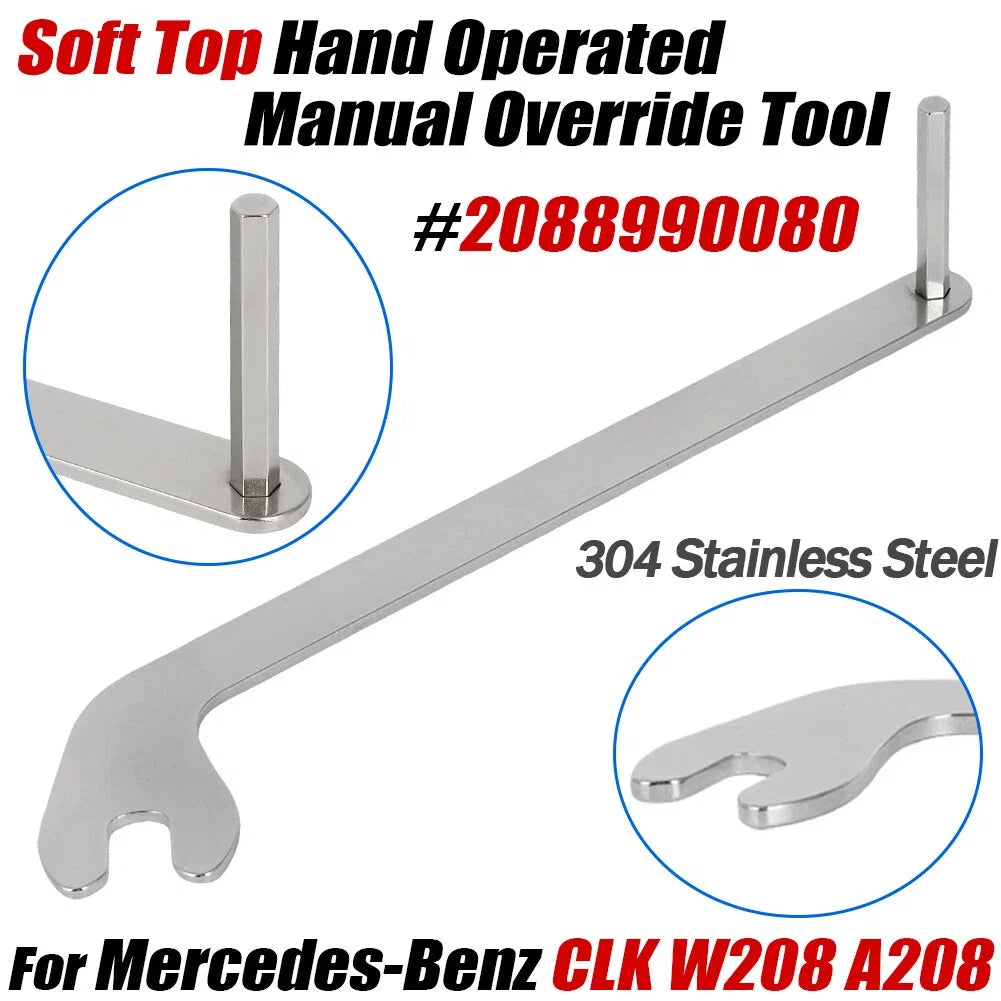 Manual Override Tool for Mercedes W208 A208 (1998–2003) #A2088990080
