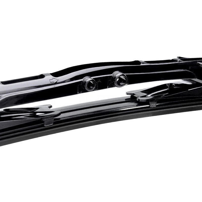 2PC Set of 16" Black Double Dual Blade Windshield Wipers for Universal (660)