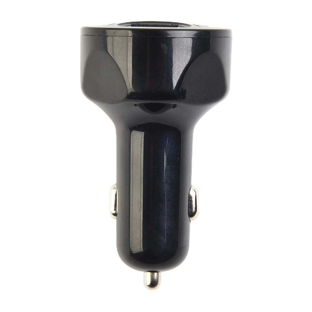 Fast Charging Car Charger with LED Display for Universal Use