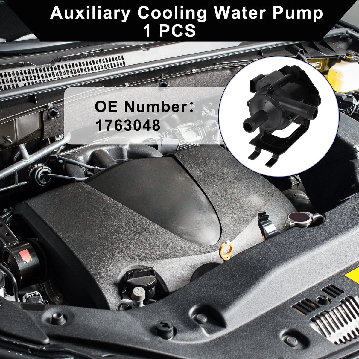 Auxiliary Cooling Water Pump for Ford Mondeo 1.0 EcoBoost (2015–2020) No.1763048