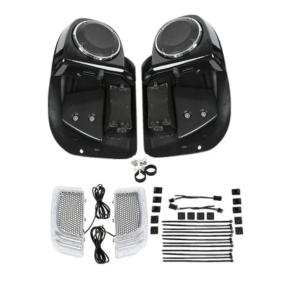 Lower Vented Fairing & 6.5" Speakers for Harley Touring Glide (2014–2024)