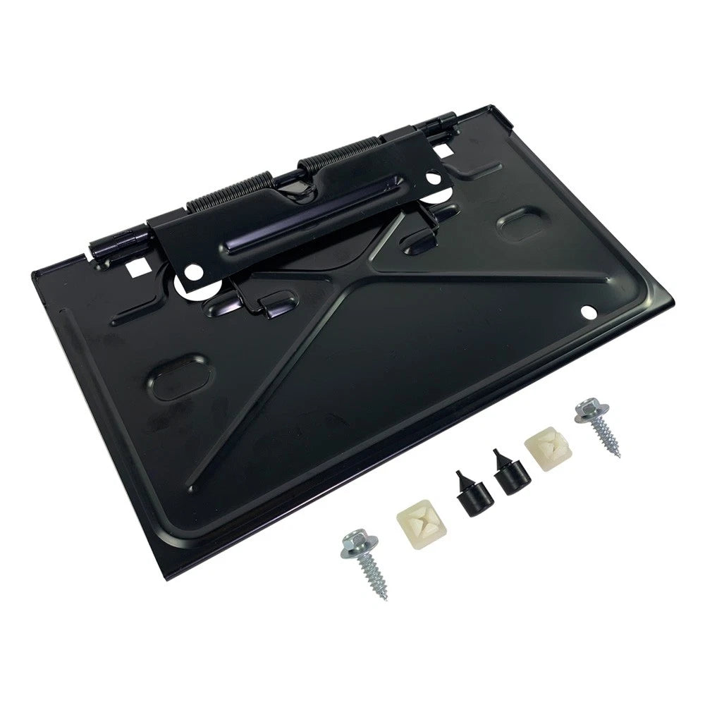 License Plate Tag Bracket Rear with Hinge for Chevelle Monte Carlo Impala (1968–1972) - BS101145