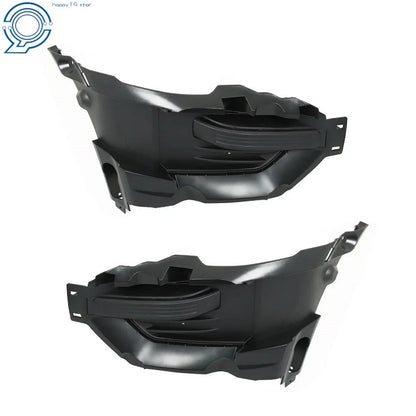 Set of 2 Fog Light Cover Trims for Ford Explorer (2020–2022) Black Clear