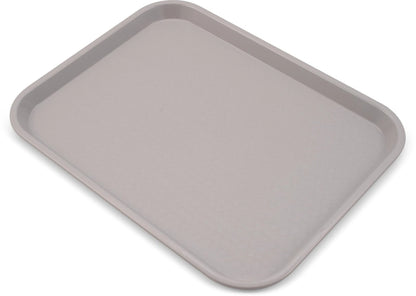 Set of 12 Gray Cafeteria Trays for Fast Food Restaurant (Commercial)