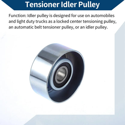 Drive Belt Idler Pulley for Honda Civic (2006) No. 31170RNAA01 1 Pc