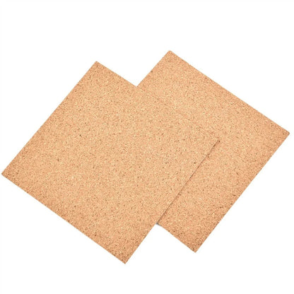 Self-adhesive Cork Mat 100x100x1mm for Various Applications
