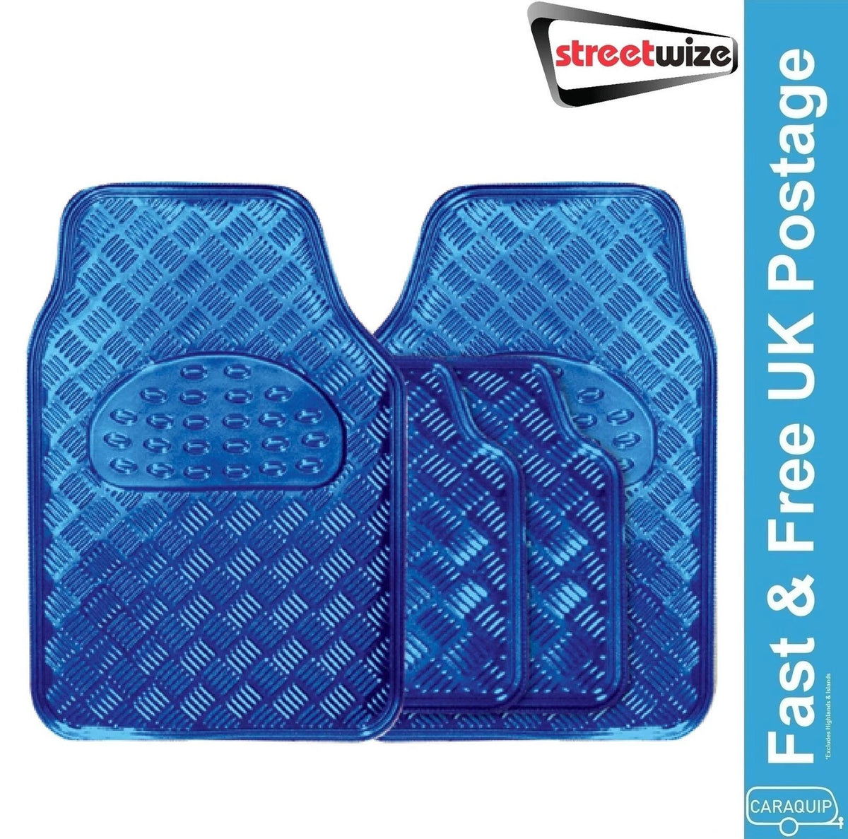 Set of 4 Rubber Floor Mats for (SWUXM2)