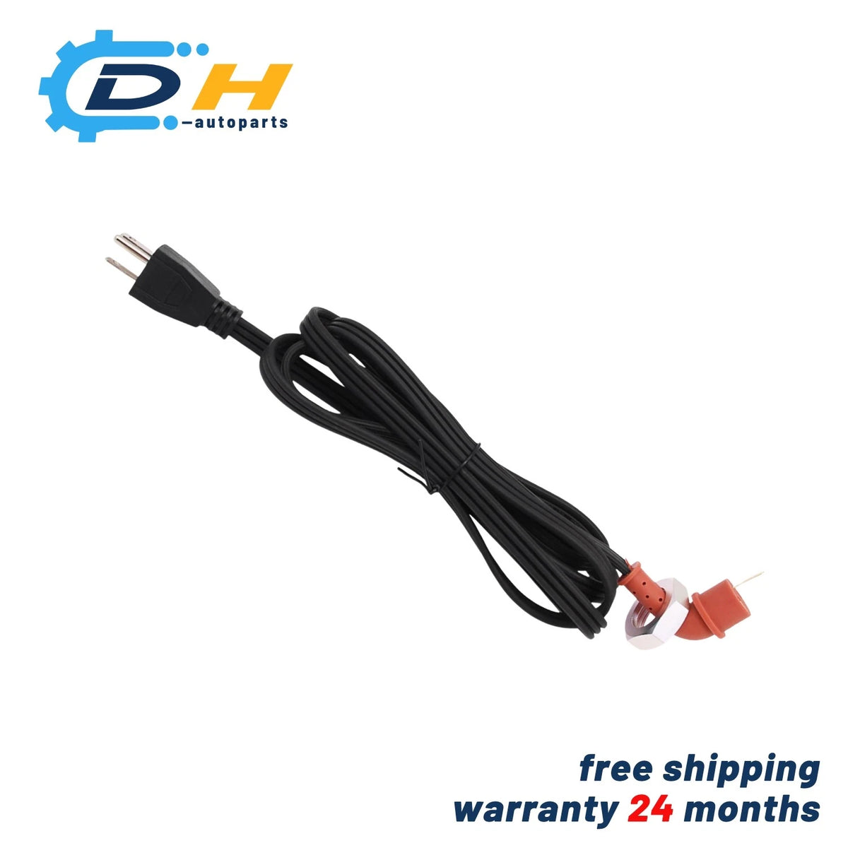 Engine Block Heater Cord for Dodge Ram 2500 3500 1989–2018 (F7TZ6A051AA, 5003619AB)