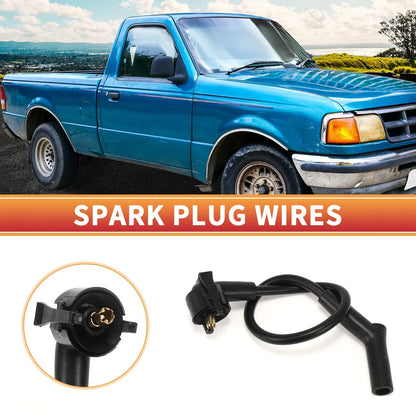 6X Spark Plug Wire Ignition Coil Cable No.F8PZ-12259-CA for Ford Ranger (1998–2011)