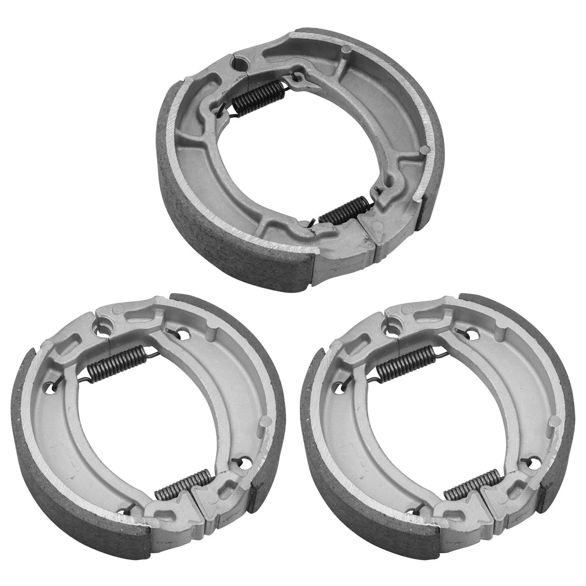 Front & Rear Brake Shoes for Yamaha Grizzly 125 YFM125 (2004–2013) FL4659BS127HY