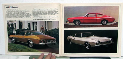 Sales Brochure for AMC Matador Gremlin Hornet Javelin AMX Ambassador (1974)