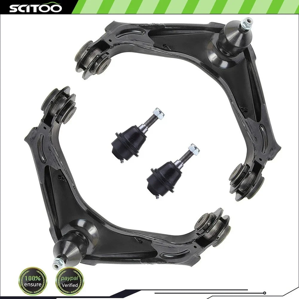 Set of 4 Upper Control Arms & Ball Joints for Chevrolet GMC