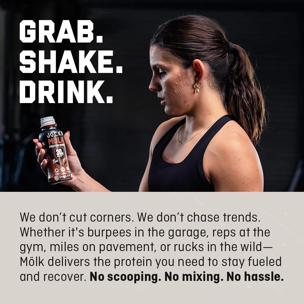 Jocko Fuel Mölk Protein Shakes for Grass Fed Protein (30g)