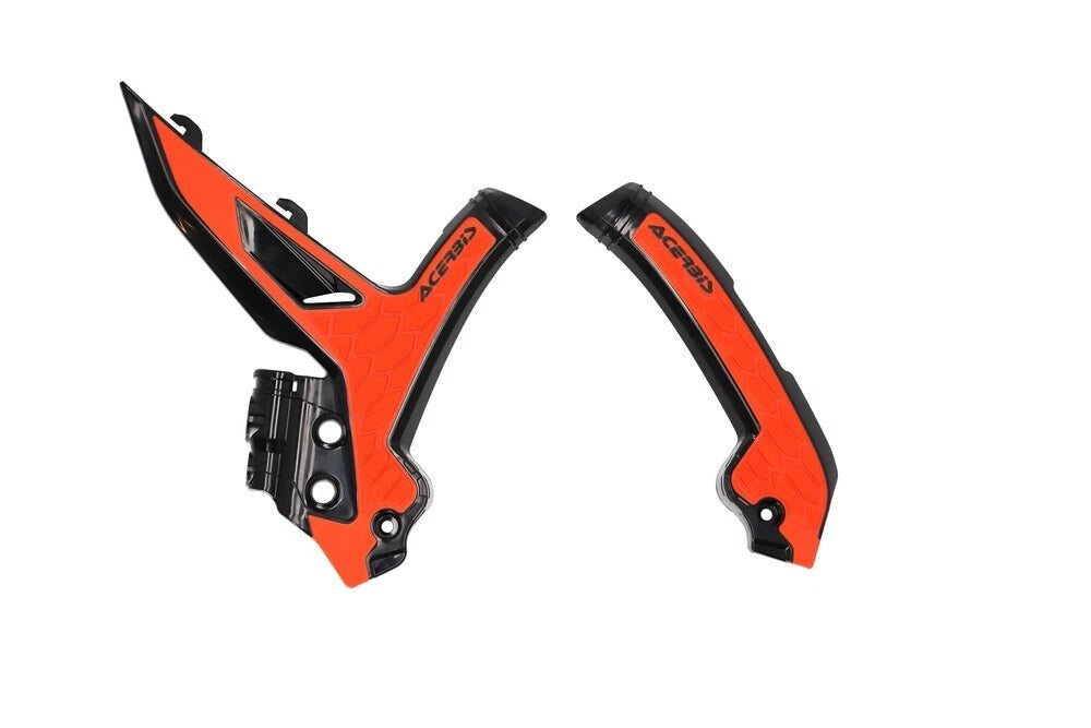 X-Grip Frame Guard for Acerbis (2975045229) Black/Orange