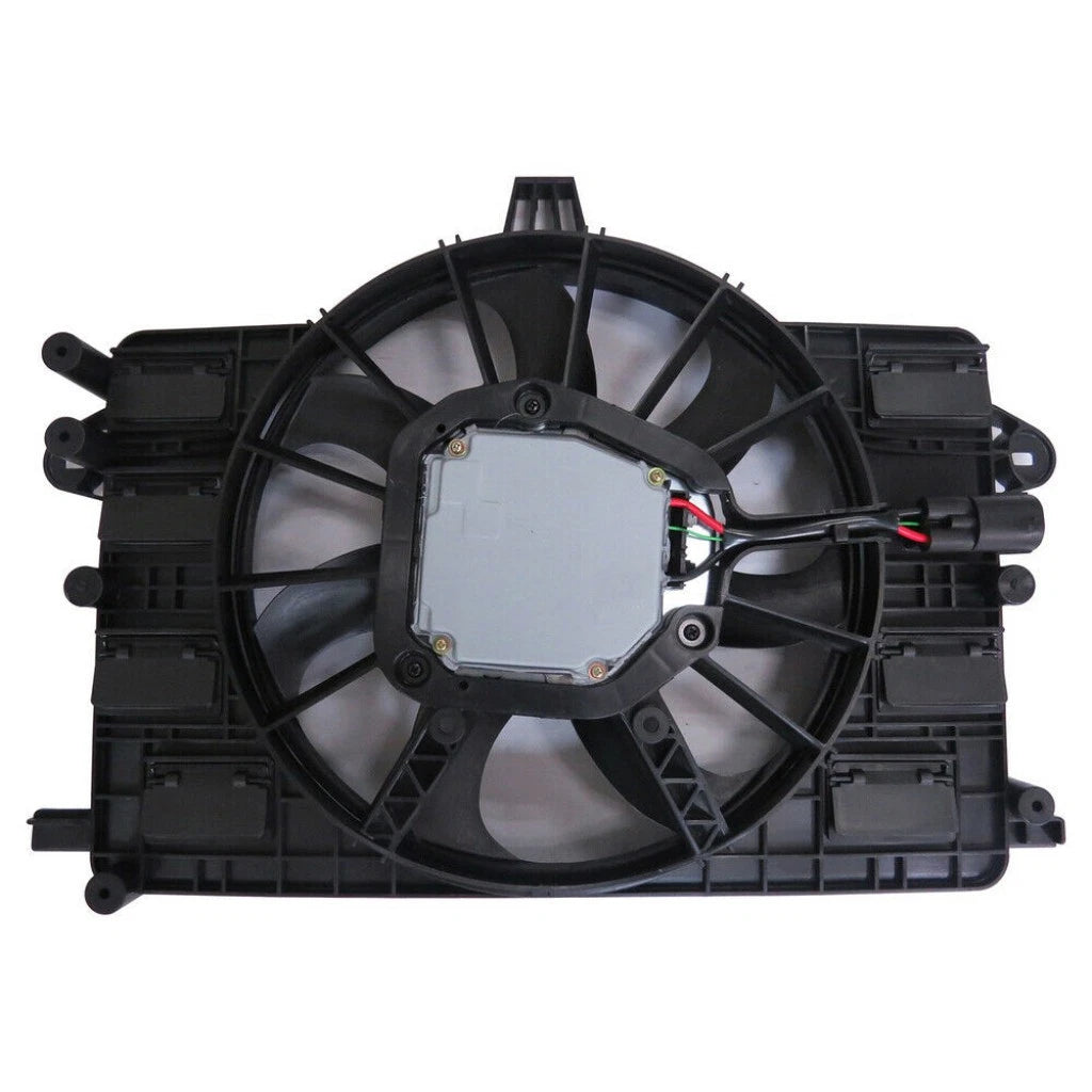 Radiator and A/C Condenser Fan Assembly for Chevy Corvette Stingray (2014–2019) CLX-M0-624320-CL360A55, GM3115306