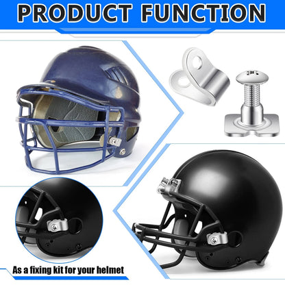 32 Pcs Football Helmet Repair Kit for