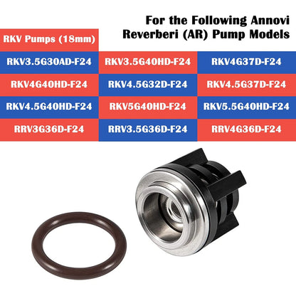 12PCS Pressure Washer Pump Check Valves Kit for Annovi Reverberi 18mm