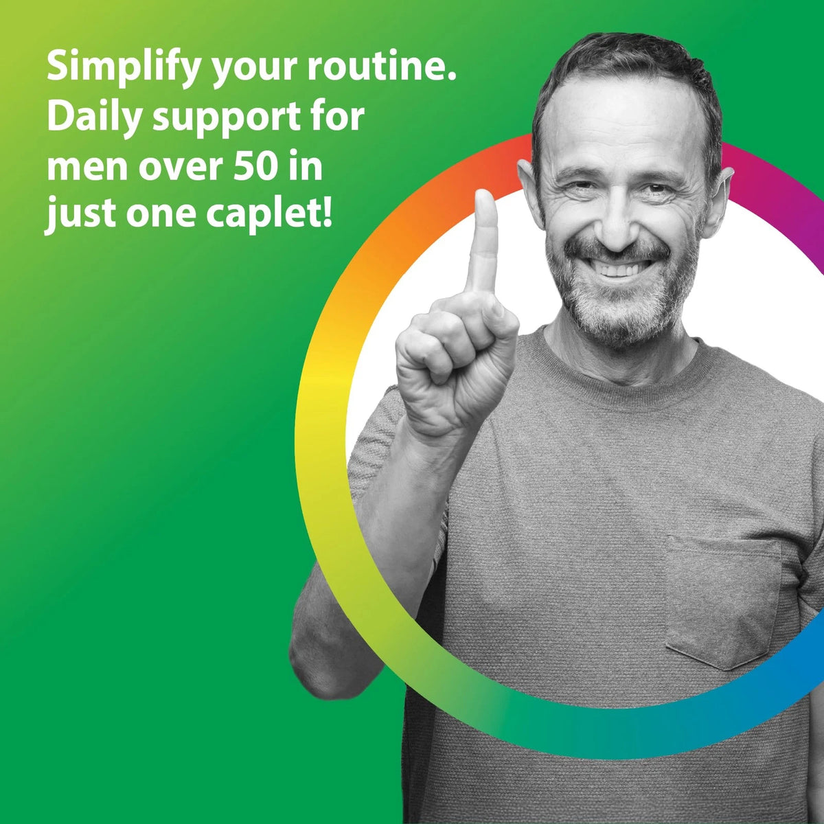 Rainbow Light Mens Multivitamin One for Men (50 Count)