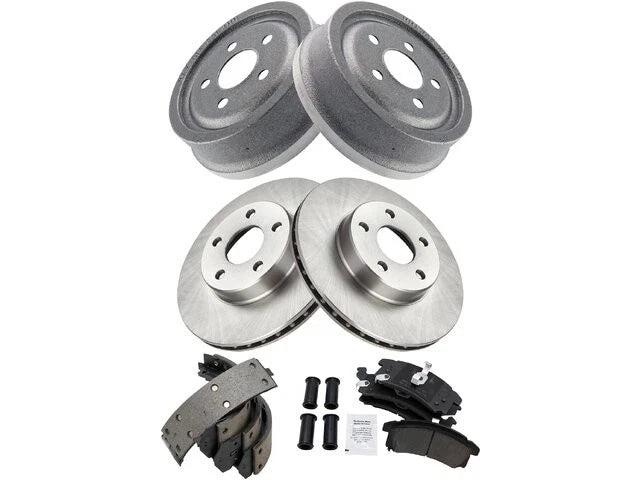 Brake Pad Rotor Shoe Drum Kit for Buick Skylark (1996–1997) 63726YPNM