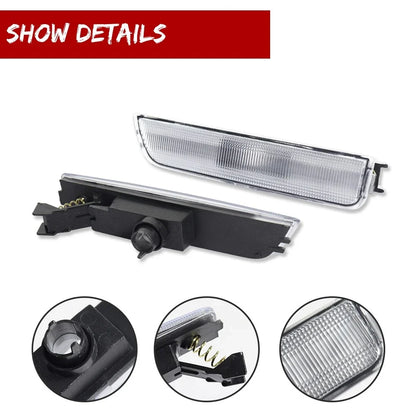 Set of 2 Clear Side Marker Lamps for VW Passat B5.5 (2001–2005)