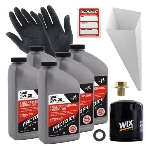 5Qt Oil Change Kit for Lincoln MKZ 2.5L (2011–2012) - 5W20