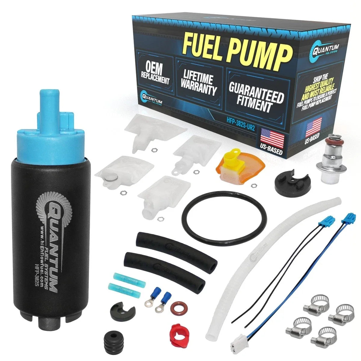 QFS EFI Fuel Pump + Regulator for Kawasaki Z H2 (2020–2023) 49040-0789