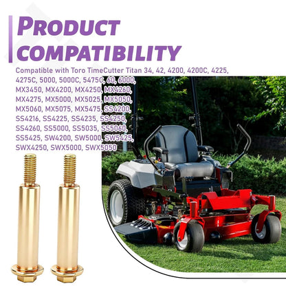2X Shoulder Bolt for Toro Exmark Zero Turn Lawnmowers