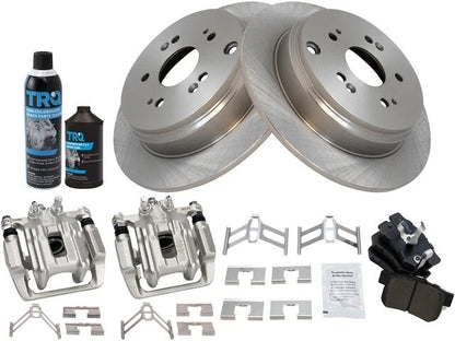 Set of 4 Brake Pad Rotor Caliper for Acura RDX (2010–2012) 62491SPKX