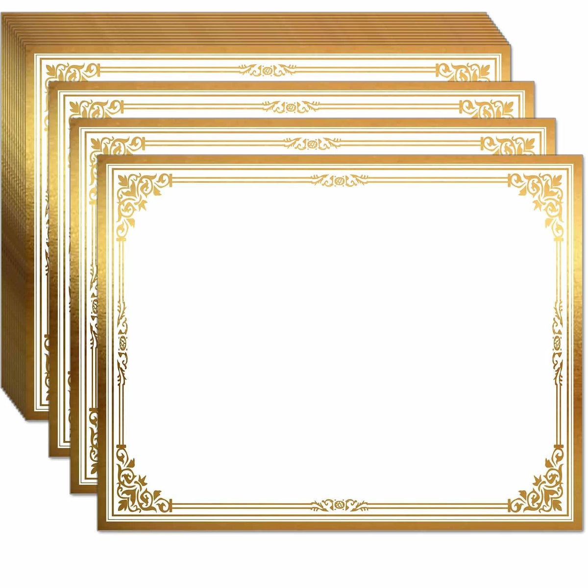 Professional Certificate Paper 8.5 x 11 for Printing (No Part Numbers)