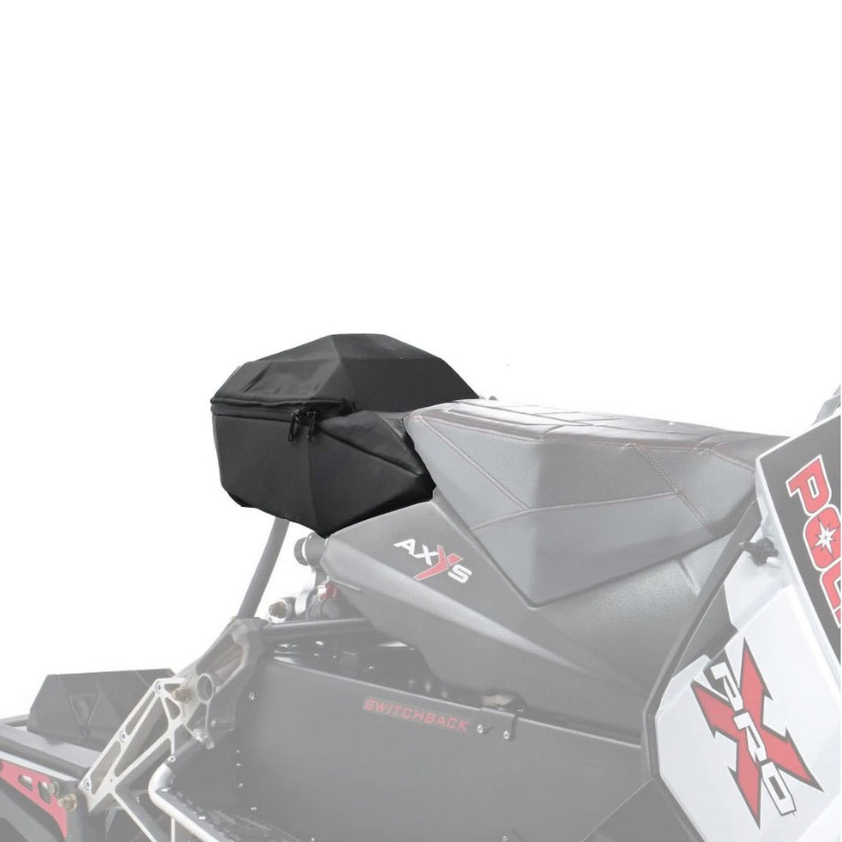 Lock & Ride Rear Sport Rack Bag for Polaris Snowmobile (OEM, 2881464)