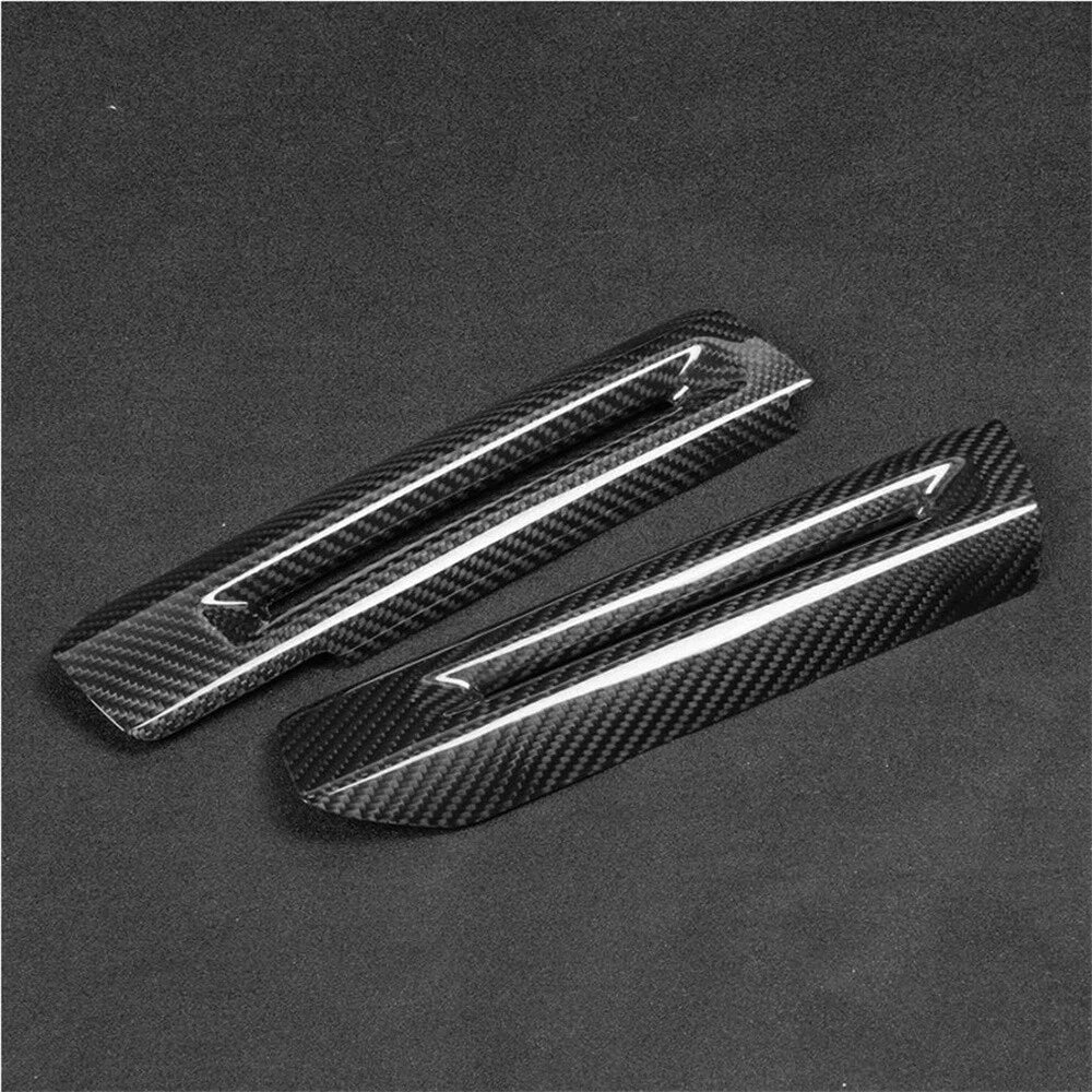 Carbon Fiber Look Door Armrest Covers for Ford Mustang (2015-2022)