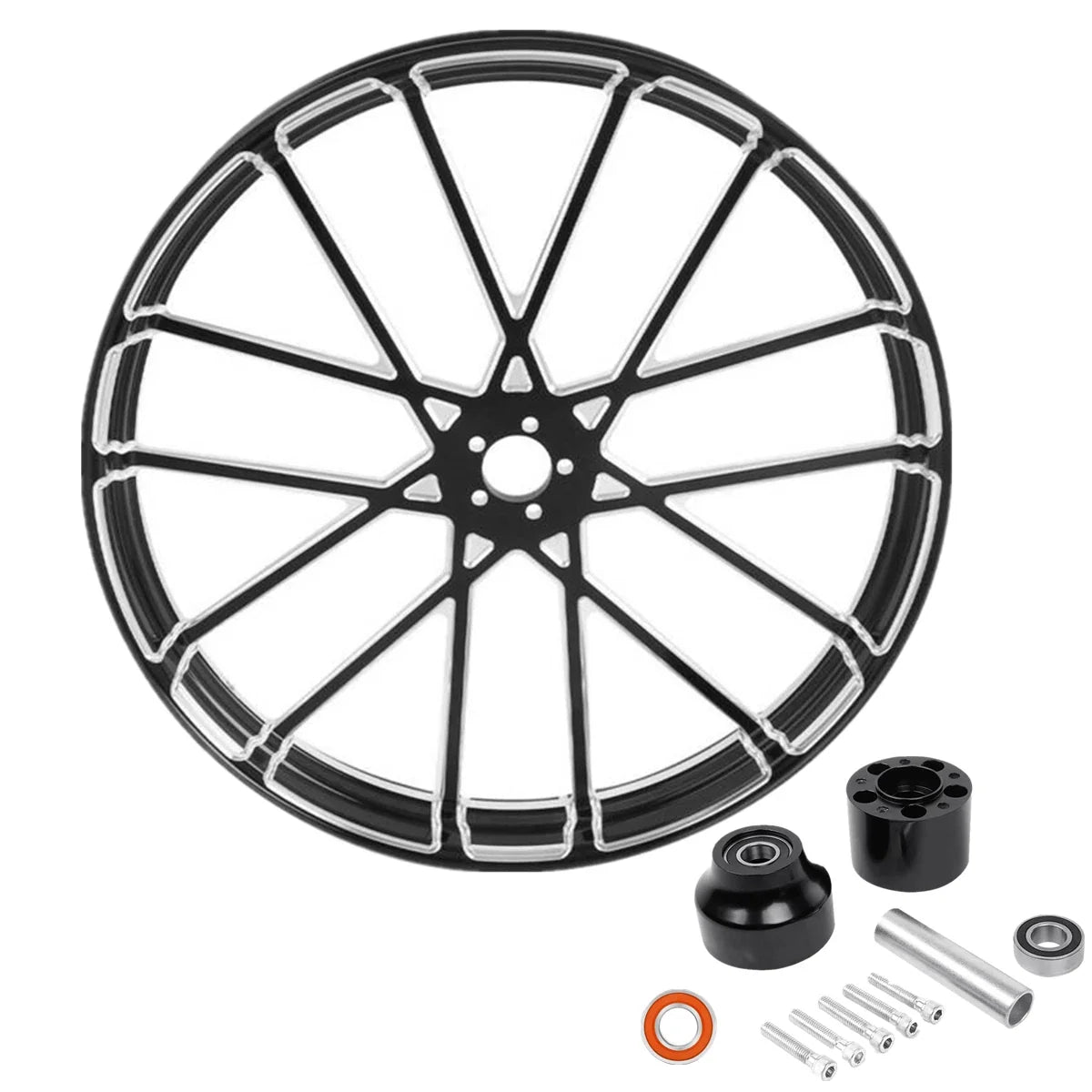 30" Front Wheel Rim Single Disc Hub for Harley Road Glide King (2008–2025)