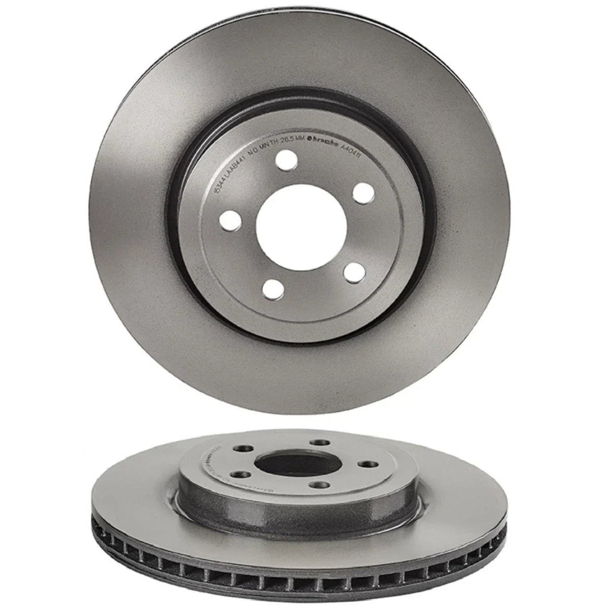 Set of 2 Brembo Front 345mm Brake Disc Rotors for Dodge Challenger Charger Magnum (2006–2023)