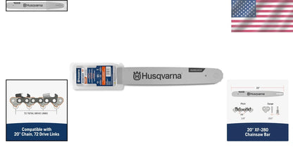 20 Inch Chainsaw Bar for Homeowners & Outdoor Enthusiasts