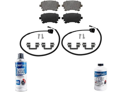 Set of 4 Rear Brake Pads for Audi A5 Quattro (2010–2017) 71725BQHF