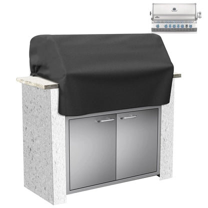 Built-in Grill Cover for Napoleon 41.75" x 25.5" x 25.25" (Black)