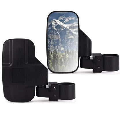 UTV Rear View Side Mirrors 1.75"-2" for Polaris RZR XP 900 1000, Honda Talon 1000