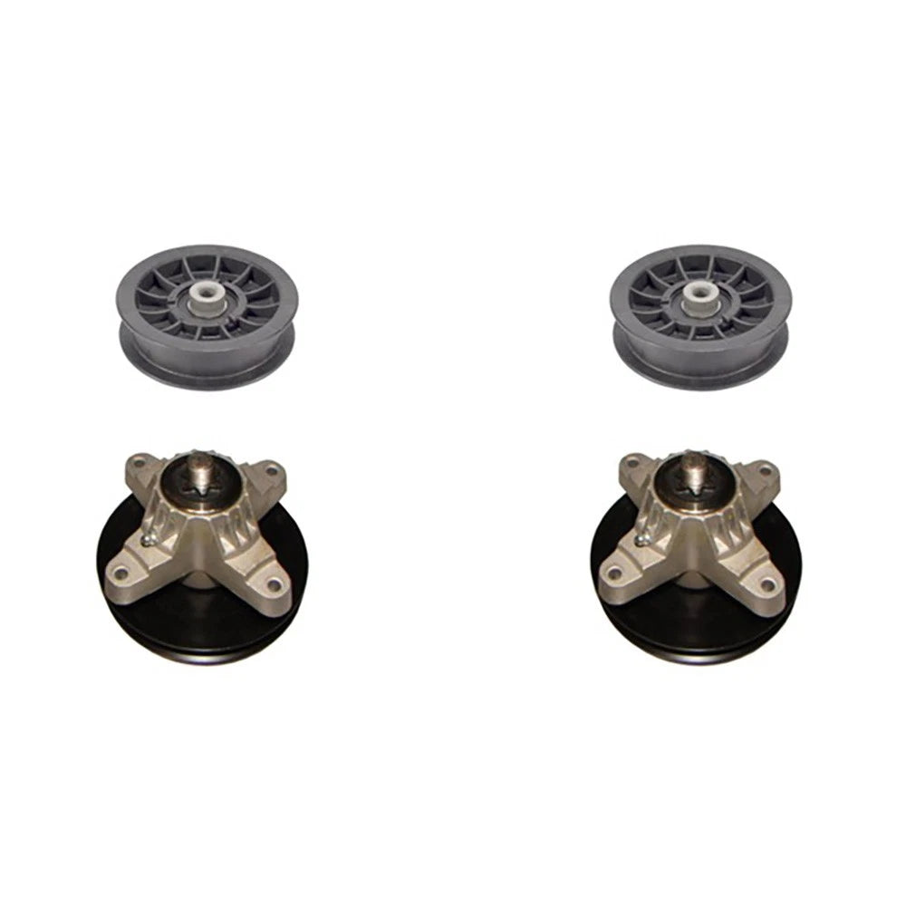 2X Spindle Assemblies with Pulleys for MTD (Replaces 12006)