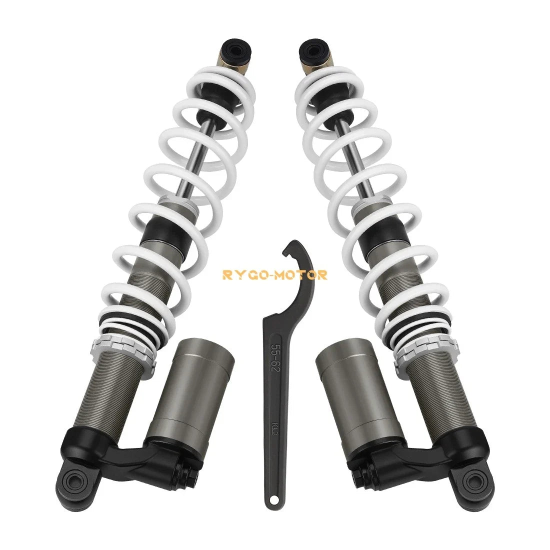 Air Front Shocks Absorbers w/Tool for Polaris RZR S 800 (2009–2012) #7043422