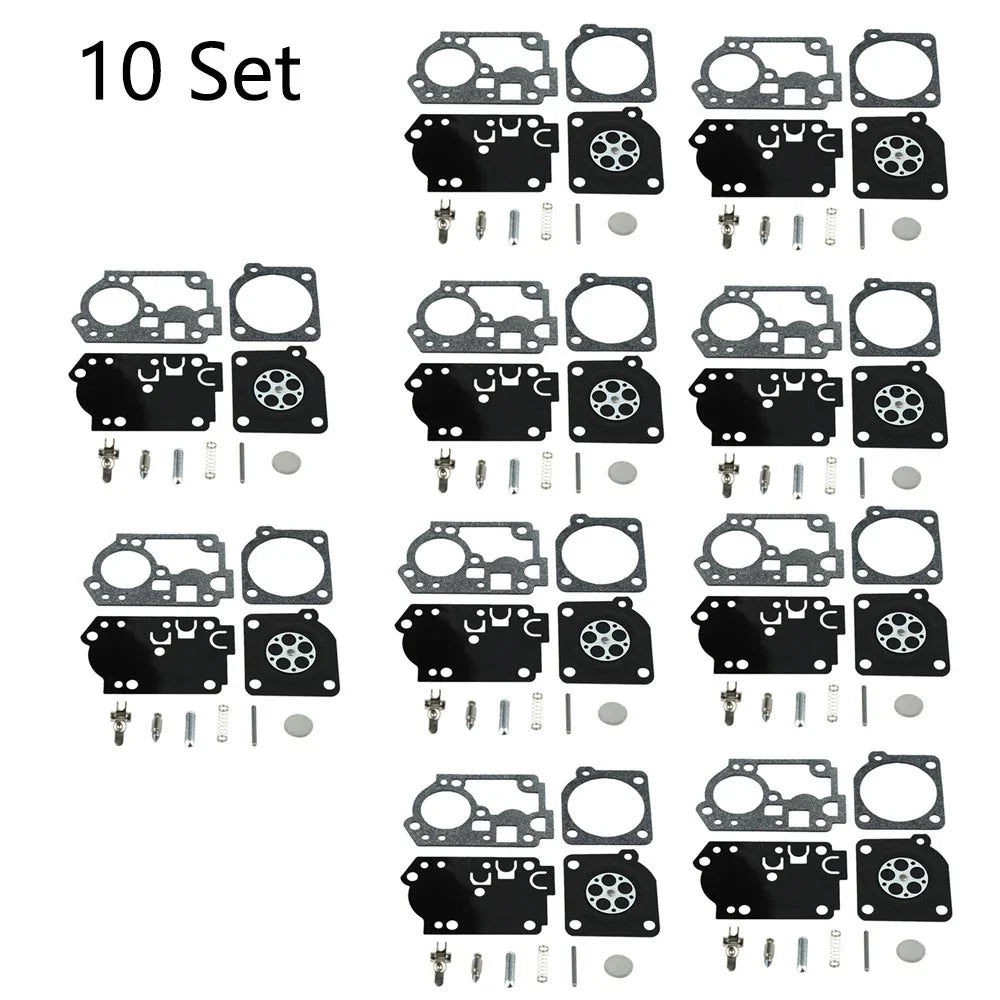 10x Carburetor Kit for Poulan BVM210VS (Zama RB-156 C1U-W43 C1U-W45)