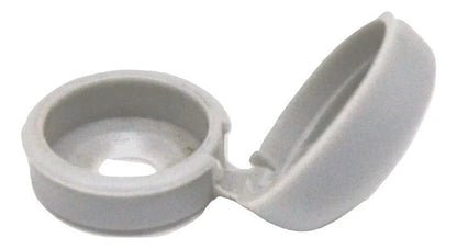 Set of 10 Screw Head Covers for Hinged Screws #6 #8 #10 M3 M4 M5 White HNG-100