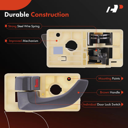 Interior Door Handle for Hyundai Tucson (2006–2009) 82610-2E000-U7, 83464