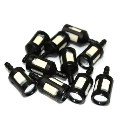 10Pcs 1/2" OD Fuel Filters for Stihl Zama ZF1 Homelite Chainsaw Trimmer