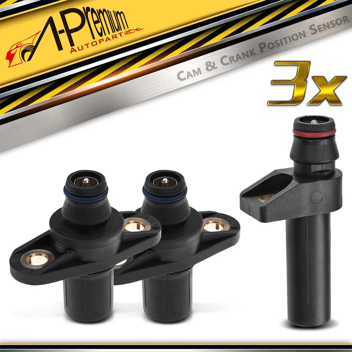 2X Camshaft Crankshaft Position Sensor for Benz W140 S320 (1996)