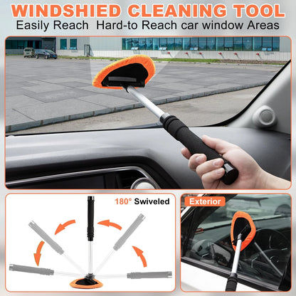 15-Pcs Car Interior Cleaning Kit for Universal Use (No Specific Years)