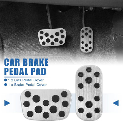 Set of 2 Foot Pedal Pads for Toyota Corolla Hatchback (2019–2023)