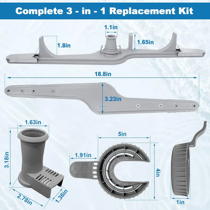 Lower Spray Arm Assembly for Dishwasher (No Known Part Numbers)