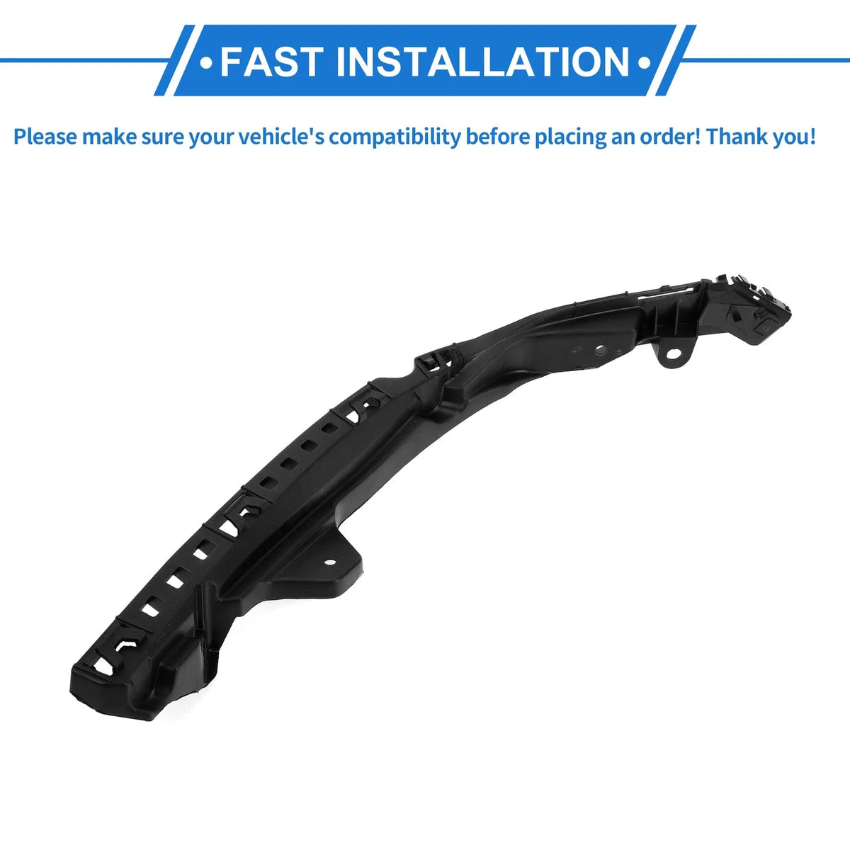 1 Pcs Front Right Bumper Retainer Bracket No. 71140TM0T00 for Honda City (2009–2014)