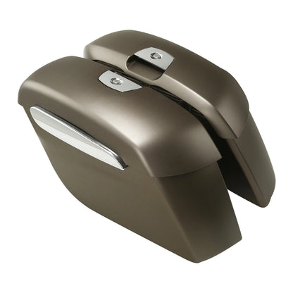 Hard Saddlebags for Indian Chieftain Challenger Pursuit (2019–2025) Bronze Smoke